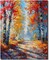 Autumn Woodland Landscape Paint by Numbers Kit for Adults – DIY Oil Painting Craft Set (16x20 Inch) Canvas with Brushes for Home Wall Decor & Beginner Art Project